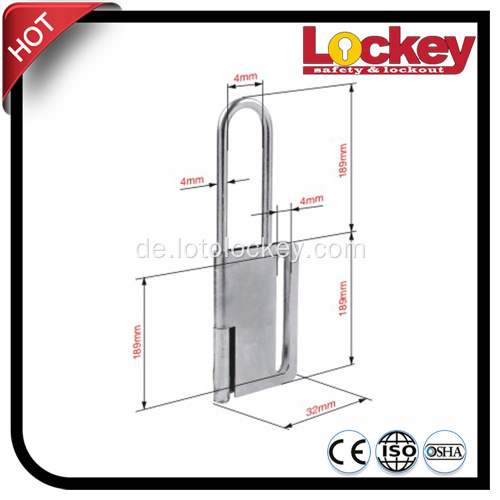 Heavy Duty Schmetterling Tamper Lockout Hasp